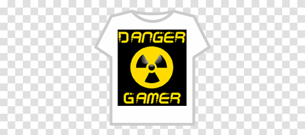 Kopie Van Danger Gamer Logo Danger, Clothing, Apparel, Shirt, Text Transparent Png