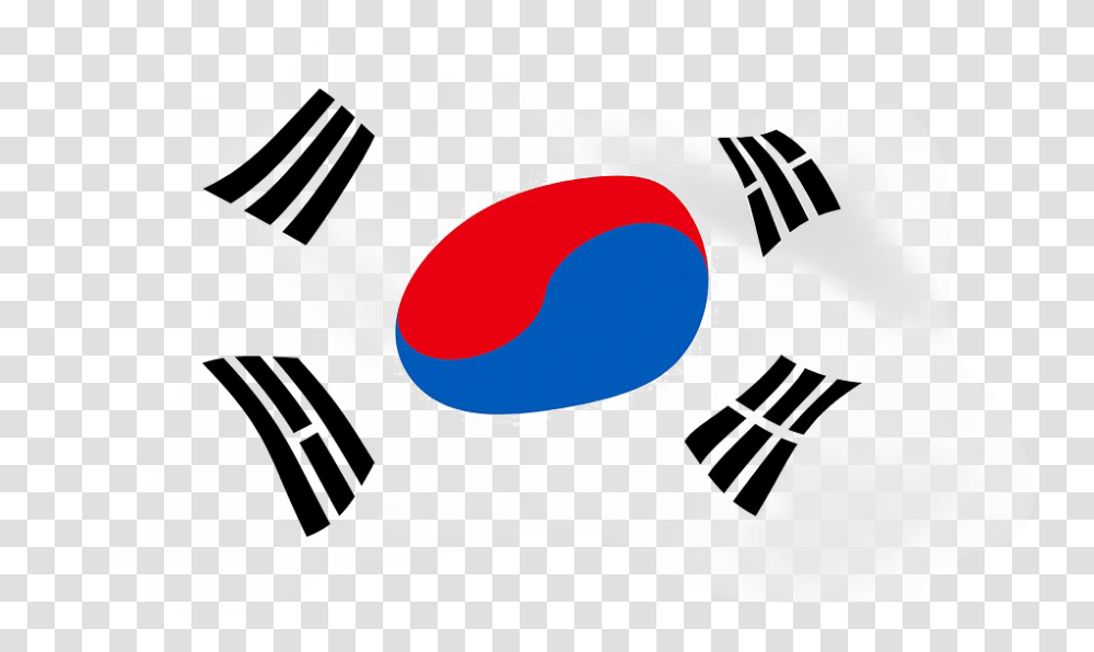 Korea Flag Image Vector Clipart, Label, Hand Transparent Png