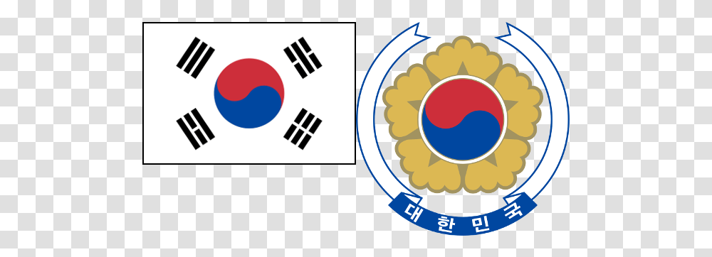 Korea Richter Stamps South Korea Flag Heart, Logo, Symbol, Trademark, Badge Transparent Png