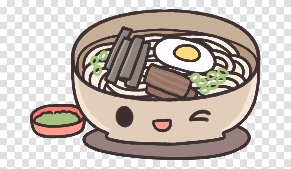 Korean Foods Doodle, Dish, Meal, Birthday Cake, Bowl Transparent Png