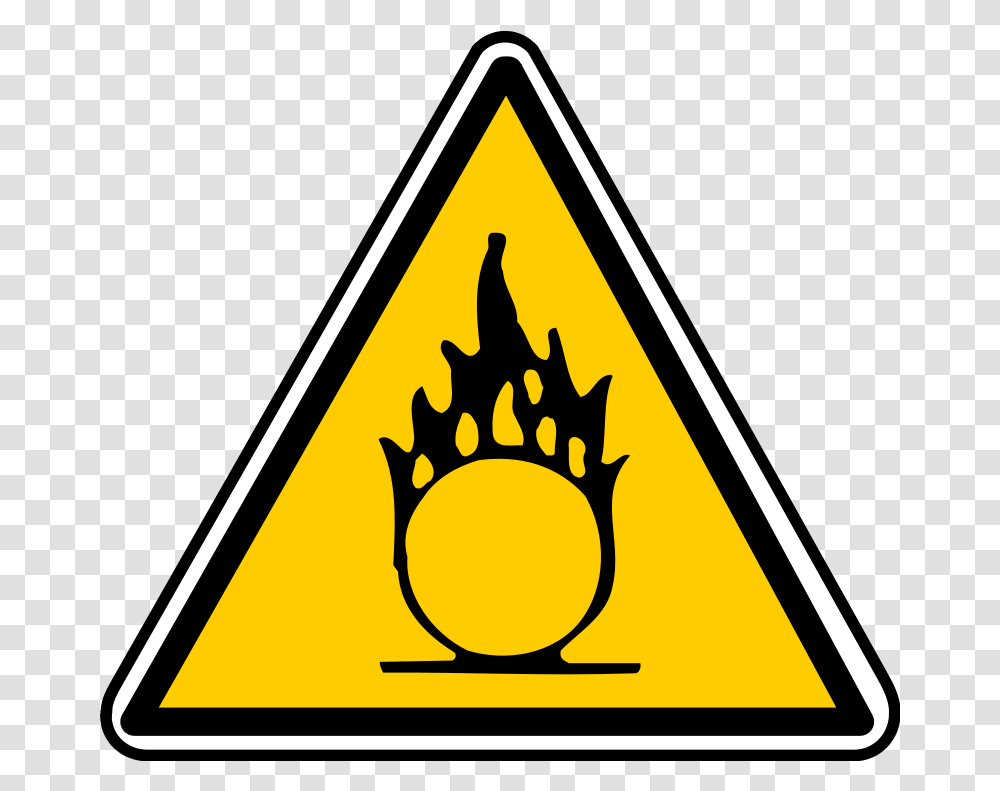 Korean Lightning Bolt In Triangle, Symbol, Road Sign Transparent Png