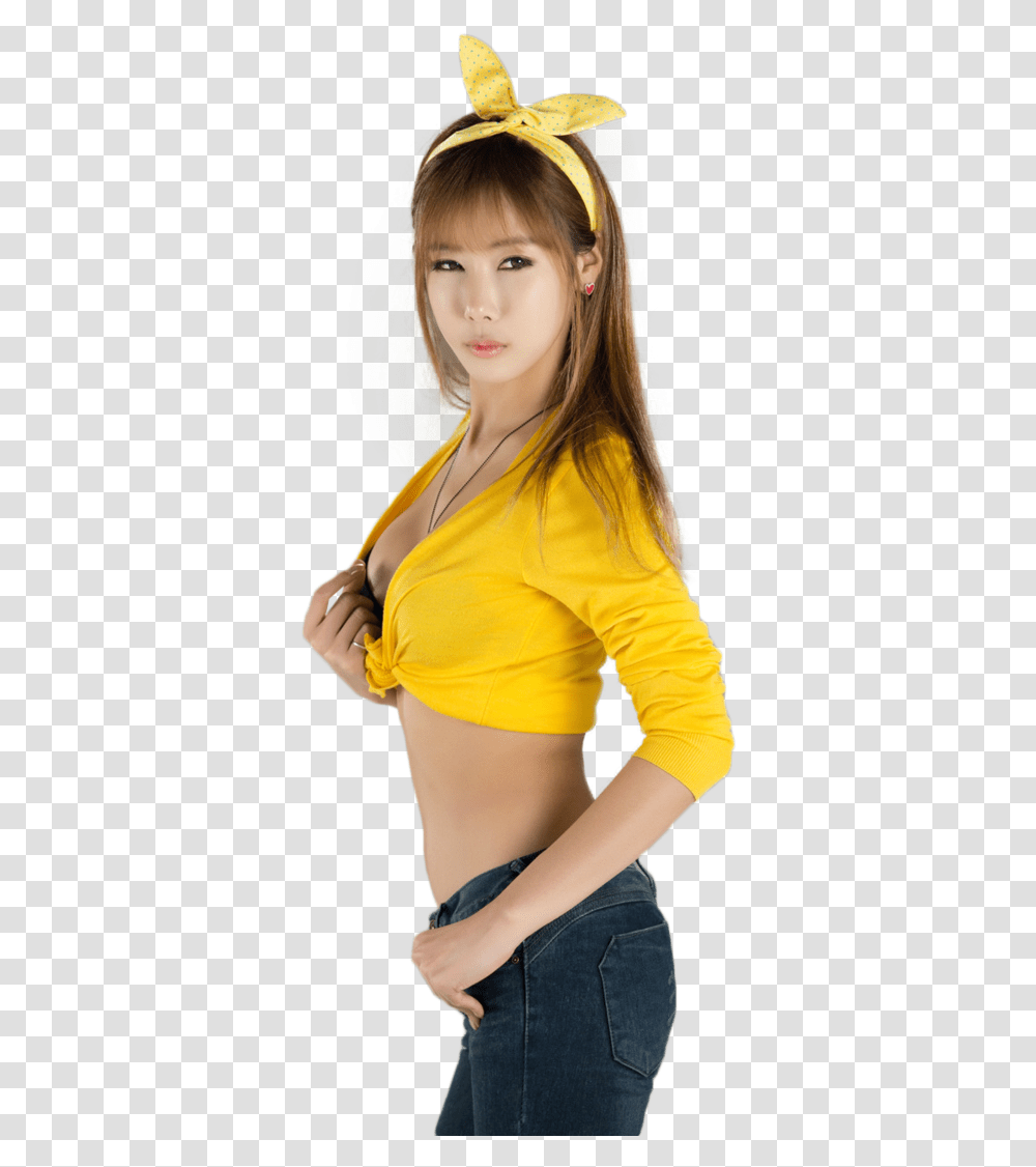 Korean Model Girl Korea, Apparel, Person, Human Transparent Png