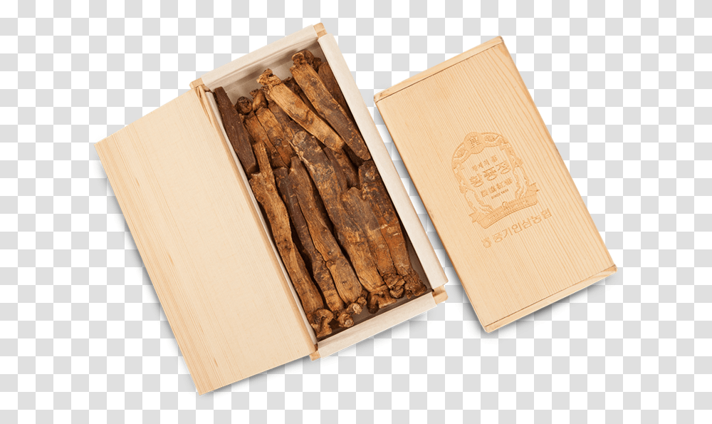 Korean Red Ginseng Root Wood, Book, Plant, Plywood Transparent Png