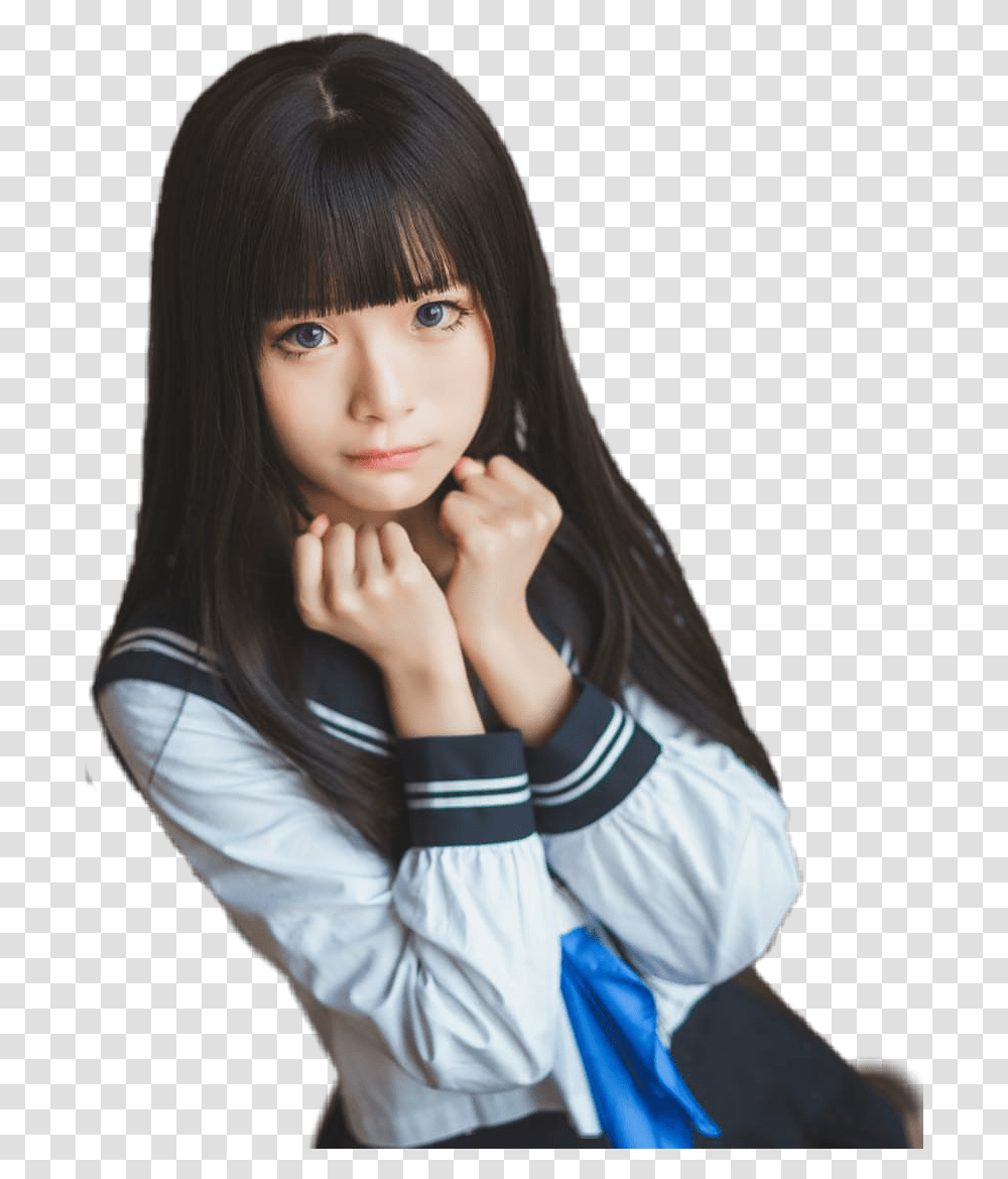 Koreangirls Cosplay Japan, Face, Person, Female Transparent Png