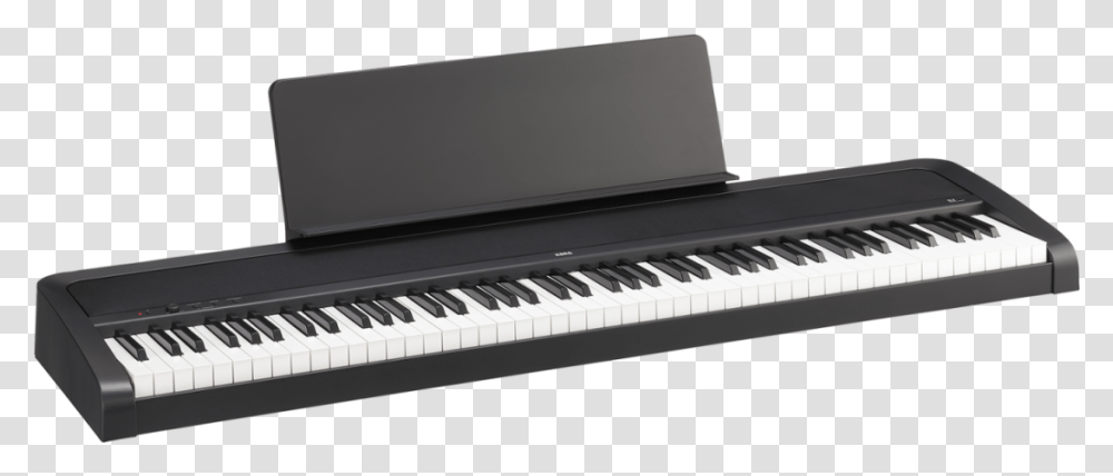 Korg B2 Digital Piano With Speakers Black, Leisure Activities, Musical Instrument, Electronics, Keyboard Transparent Png