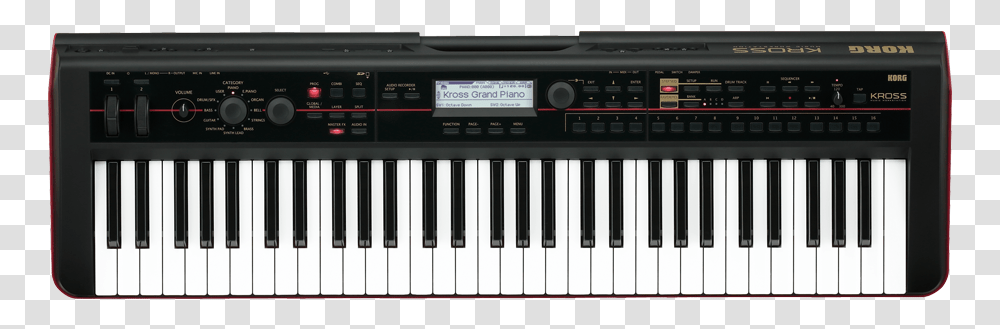 Korg Kross Korg Kross, Piano, Leisure Activities, Musical Instrument, Electronics Transparent Png