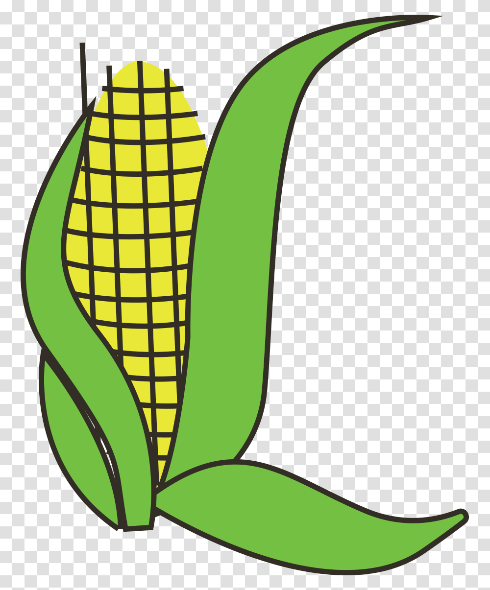 Korn Clipart Corn Line, Plant, Vegetable, Food Transparent Png