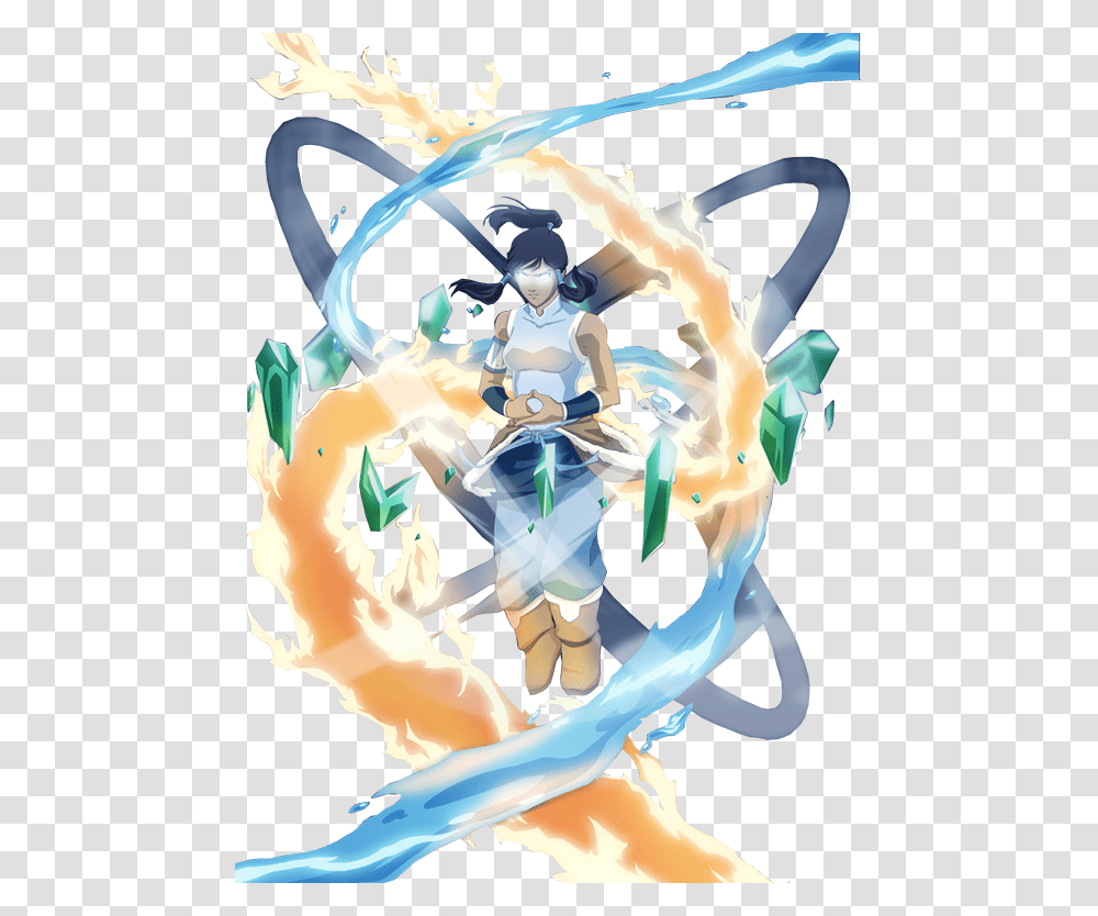 Korra Avatar State, Person, Overwatch Transparent Png