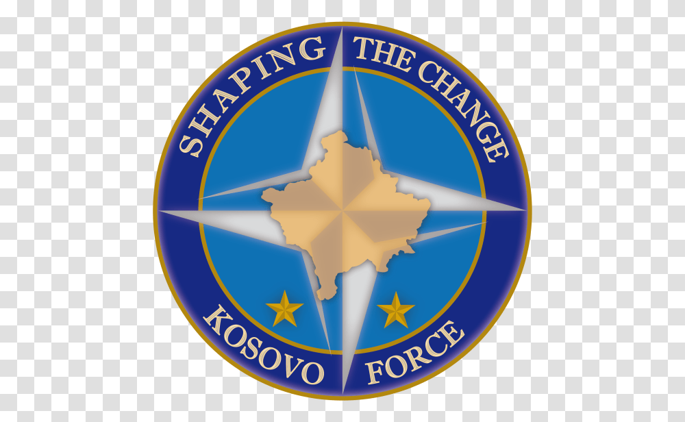 Kosovo Force, Logo, Trademark, Badge Transparent Png