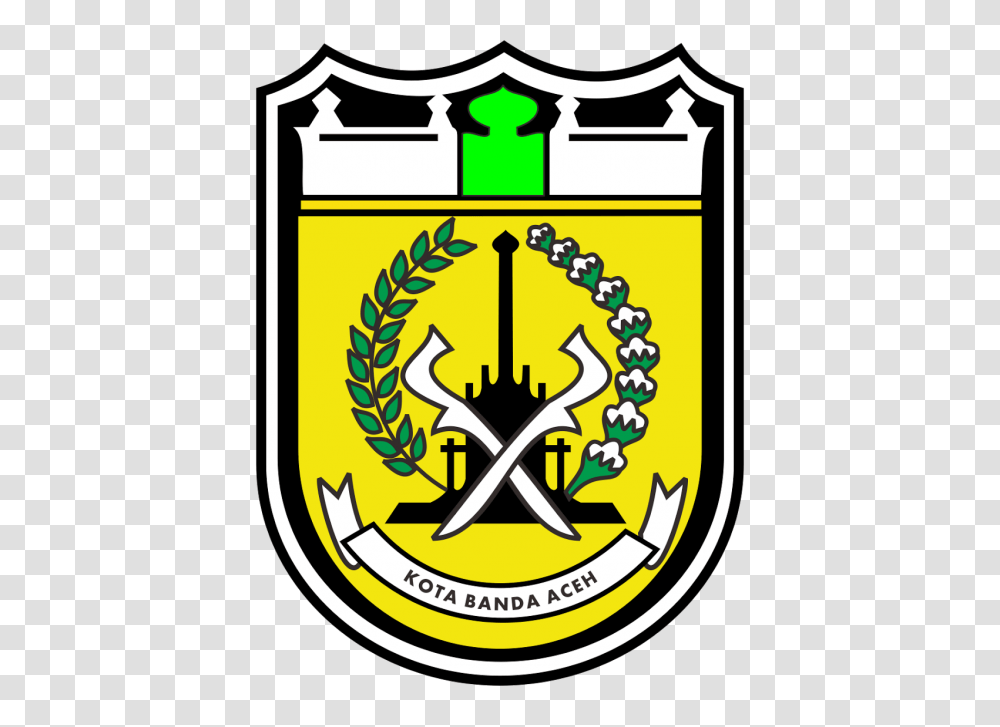 Kota Banda Aceh Logo Vector Format Cdr Pdf, Trademark, Emblem, Badge Transparent Png