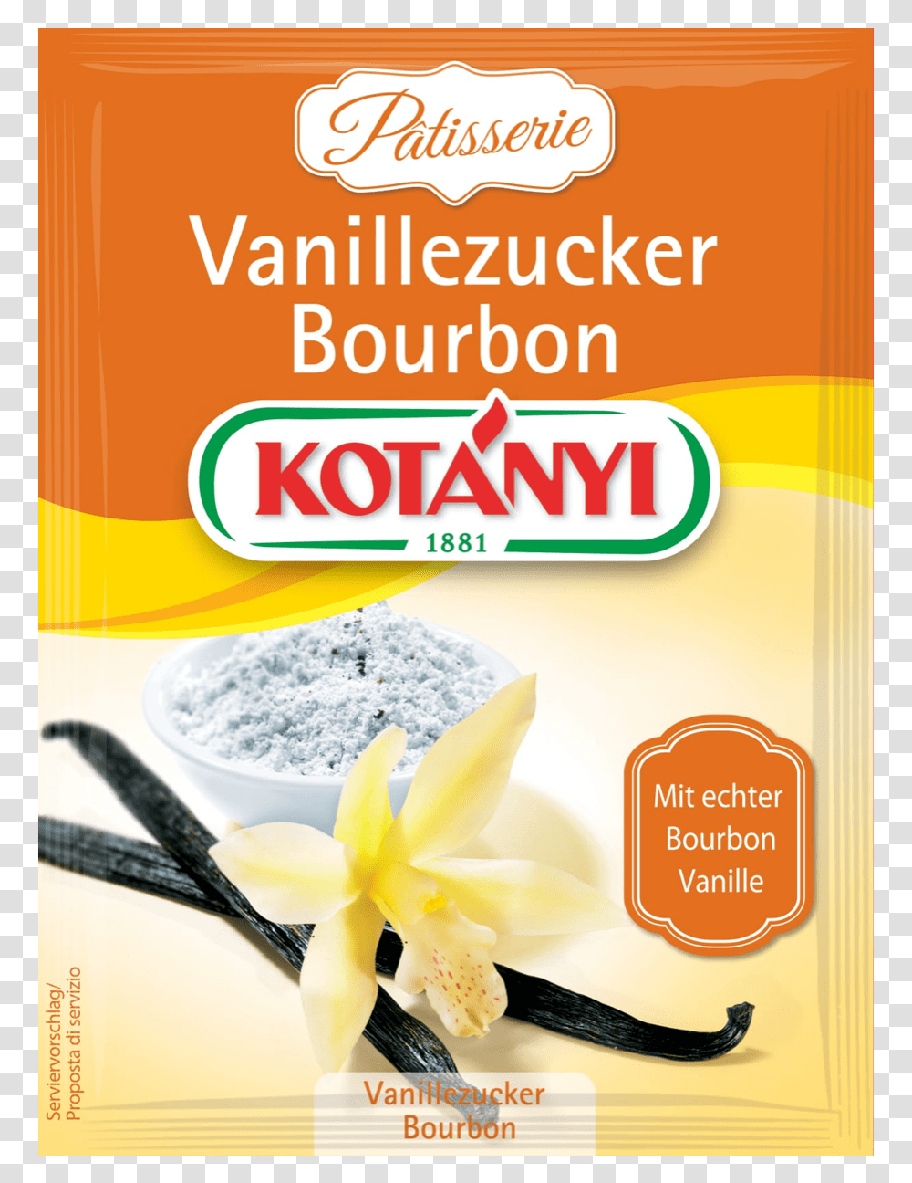 Kotanyi Vanilka Bourbon, Plant, Food, Advertisement, Flower Transparent Png