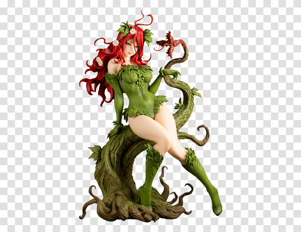 Kotobukiya Bishoujo Poison Ivy, Vegetation, Plant, Person, Elf Transparent Png
