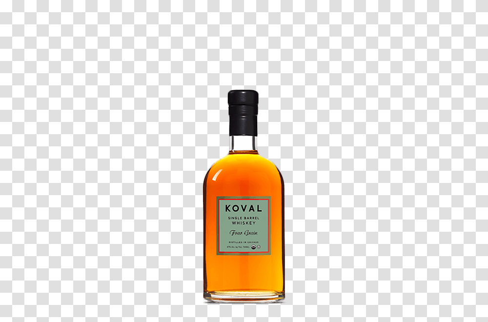 Koval Single Barrel Four Grain Whiskey, Liquor, Alcohol, Beverage, Drink Transparent Png