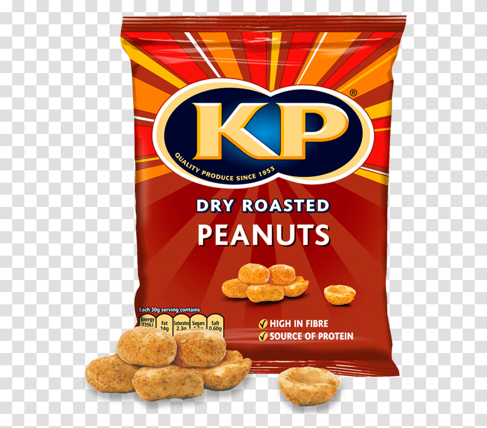 Kp Dry Roasted Peanuts, Snack, Food, Bread, Cracker Transparent Png