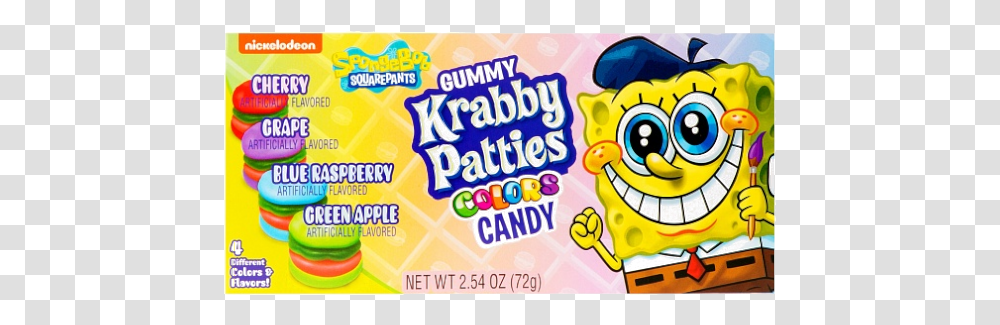 Krabby Patties Color Candy, Flyer, Poster, Paper, Advertisement Transparent Png