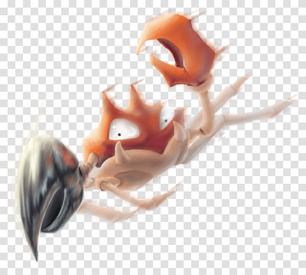 Krabby Used Metal Claw By Yggdrassal Insect, Sea Life, Animal, Person, Human Transparent Png