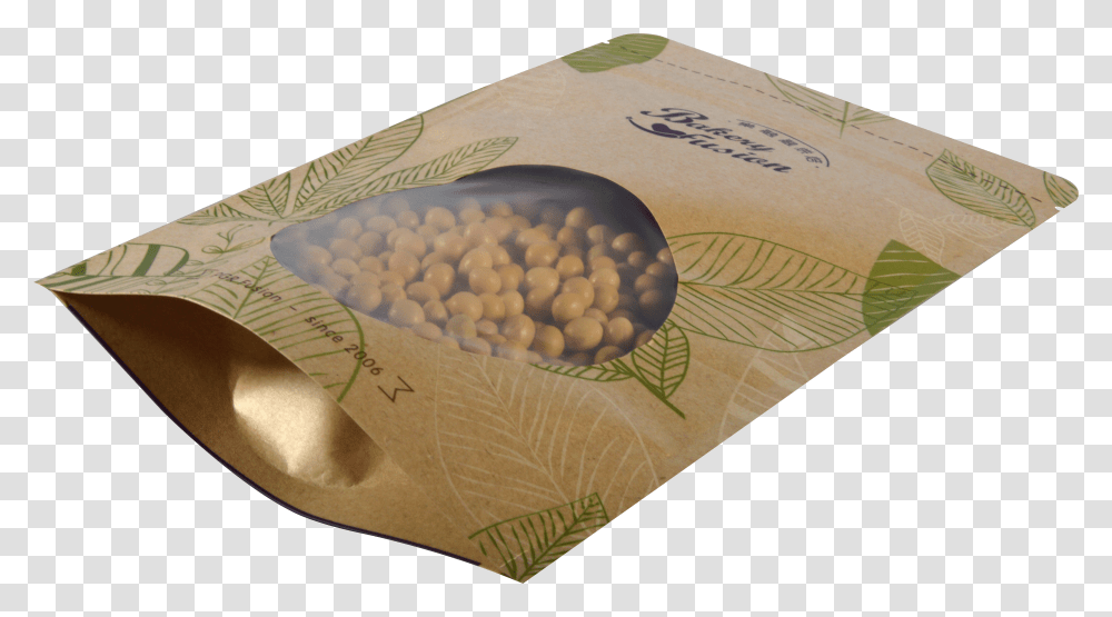 Kraft Paper Food Grade Custom Printed Pharmacy Bags Doypack Paper, Plant, Vegetable, Soy, Bean Transparent Png
