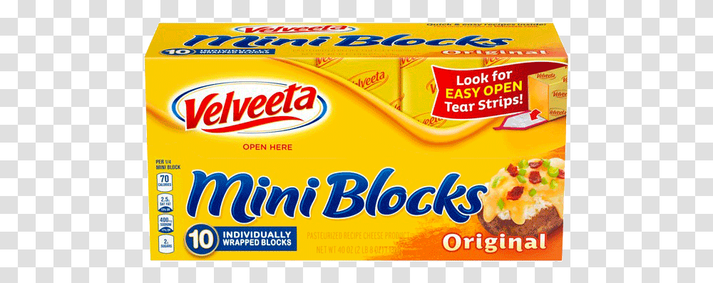 Kraft Velveeta Mini Cheese Blocks Play Doh, Food, Gum, Mayonnaise Transparent Png