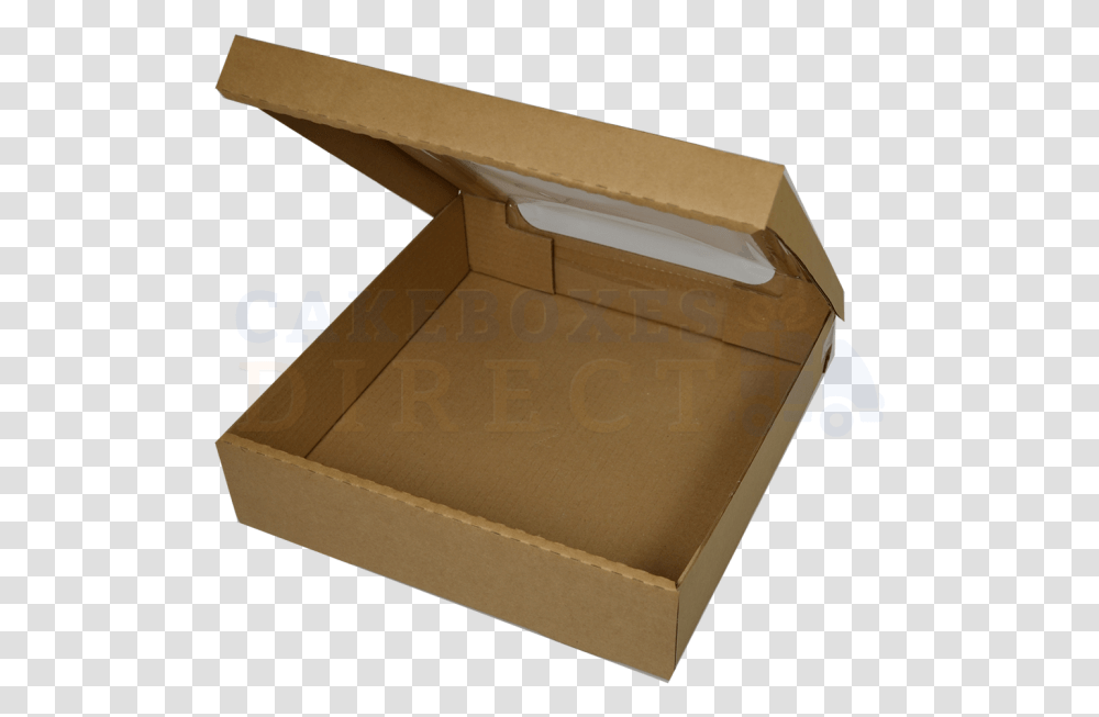 Kraft Window Box Uk Download Box, Cardboard, Carton, Package Delivery Transparent Png