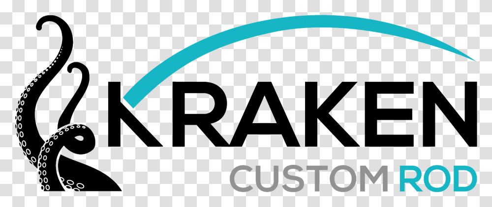 Kraken Custom Rod Graphic Design, Logo, Trademark, Label Transparent Png