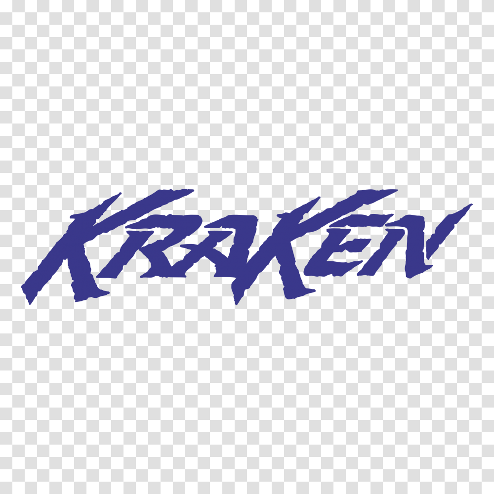 Kraken Logo Vector, Handwriting, Calligraphy, Label Transparent Png