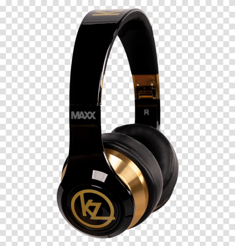 Krankz Maxx Wireless Black & Gold Krankz Audio Portable, Electronics, Headphones, Headset Transparent Png