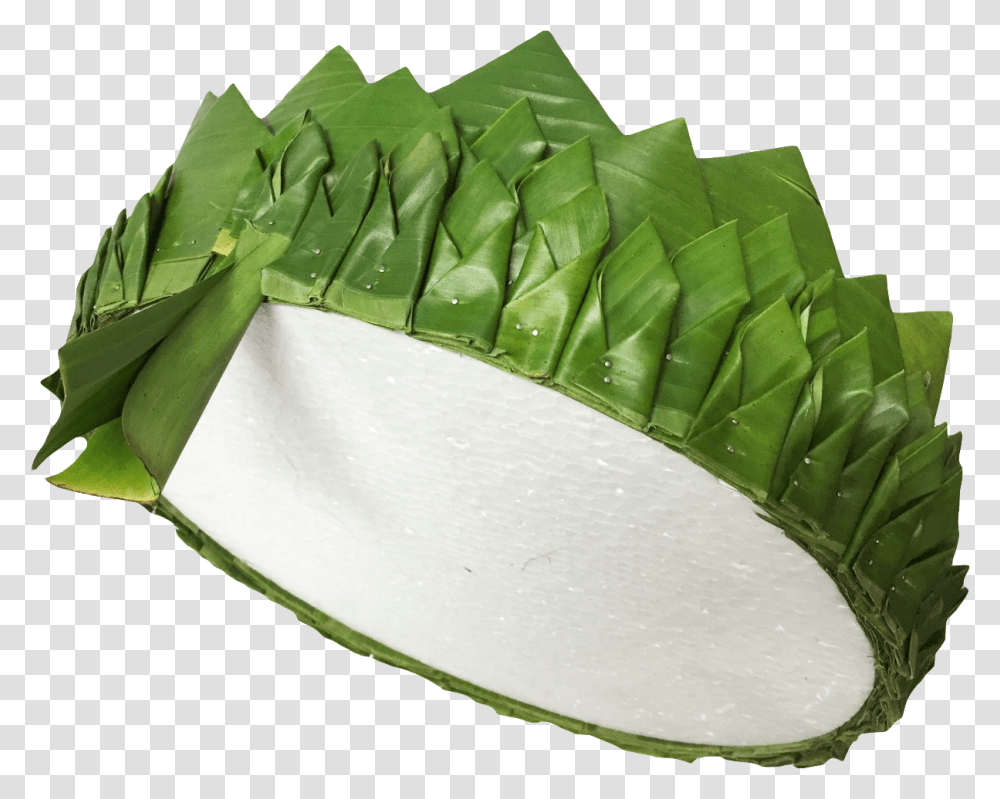 Krathong Step10 Ensete, Sliced, Leaf, Plant, Paper Transparent Png