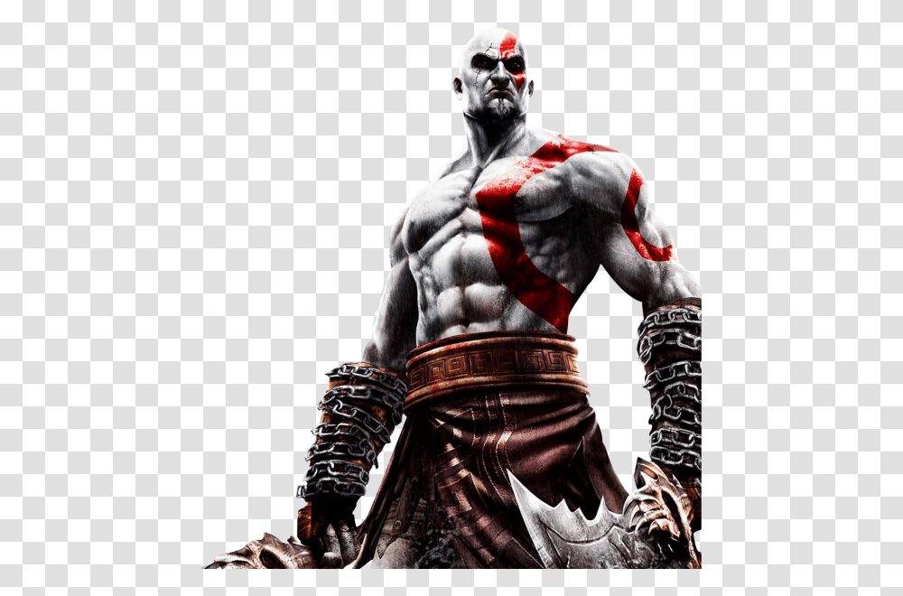 Kratos God Of War, Costume, Person, Human, Torso Transparent Png