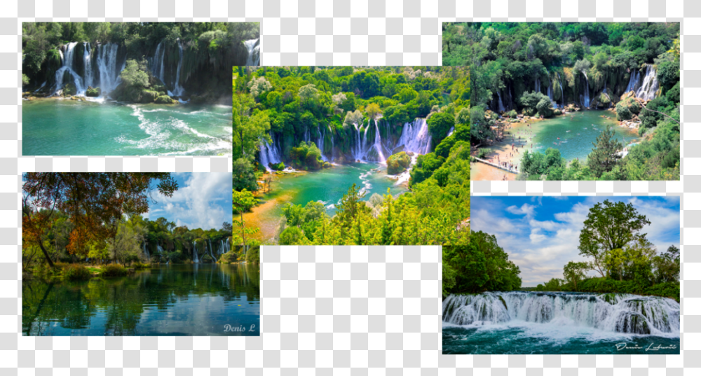 Kravice Waterfall, River, Outdoors, Nature, Scenery Transparent Png