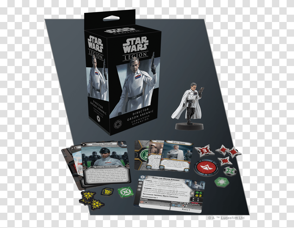 Krennic Death Troopers And Chewbacca Join Star Wars Star Wars Legion Emperor, Person, Human, Advertisement, Poster Transparent Png
