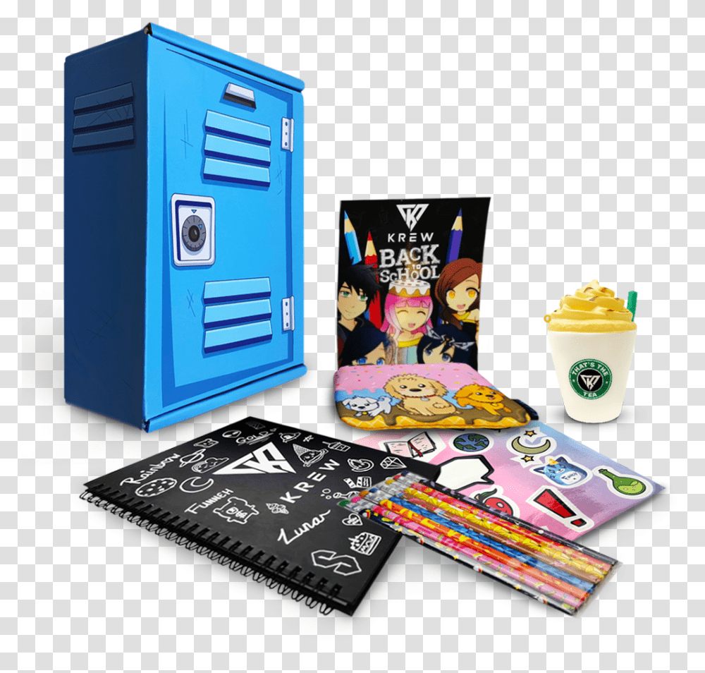 Krew Locker Box Itsfunneh Back To School Merch, Rug, Mailbox, Letterbox, Computer Transparent Png