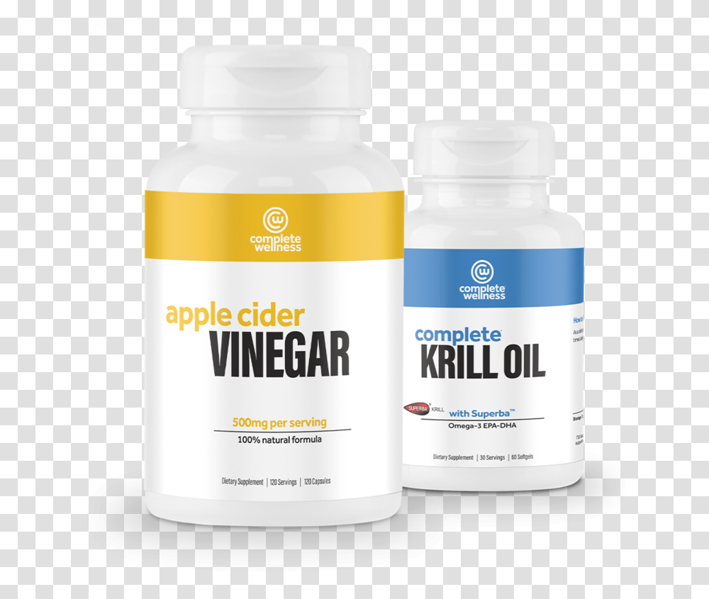 Krill Oil Acv Capsules Bottle, Medication, Shaker, Pill Transparent Png
