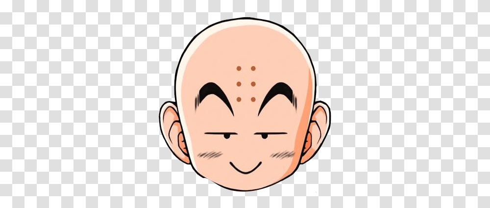 Krillin, Head, Face, Jaw, Skin Transparent Png