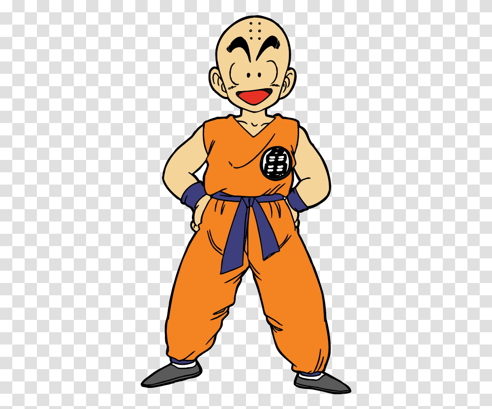 Krillin Wazdesign Dragon Ball Z Characters Vector, Person, Costume, Sport, Hand Transparent Png