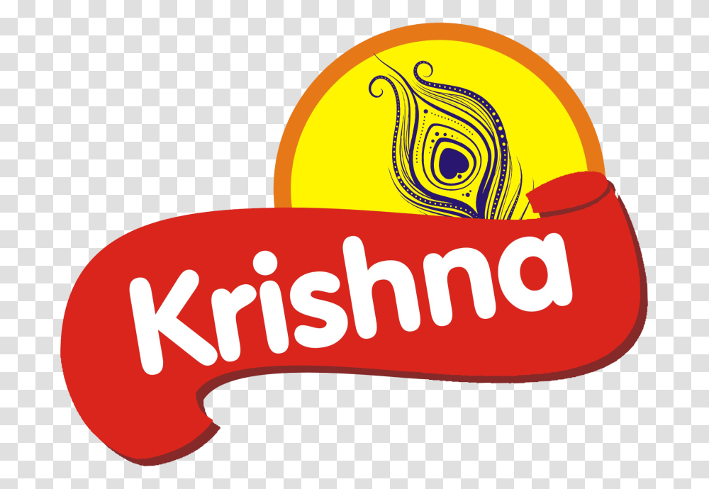 Krishna Food Logo Download Krishna Food Industries, Label, Plant Transparent Png