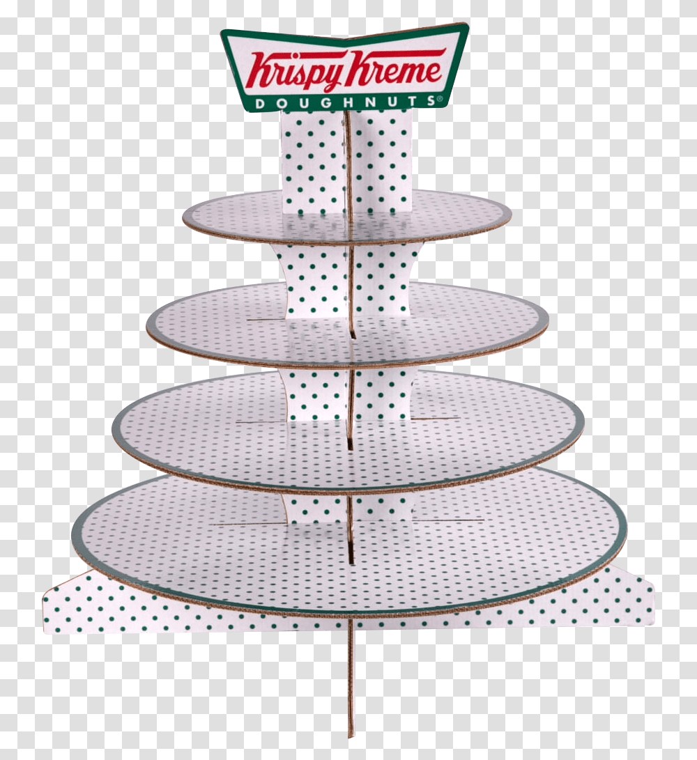 Krispy Kreme Cake Stand, Shelf, Wedding Cake, Dessert, Food Transparent Png