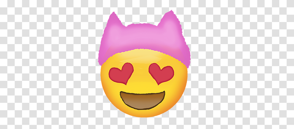 Krista Suhu2019s Pink Hat Emojis Iphone Krista Suh Happy, Sweets, Food, Confectionery, Heart Transparent Png