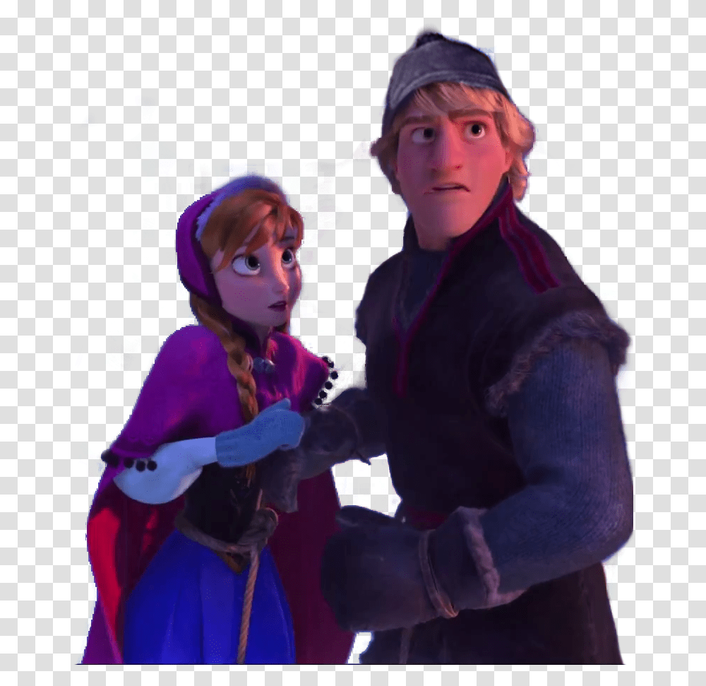 Kristoff And Anna Clipart, Person, Paper Transparent Png