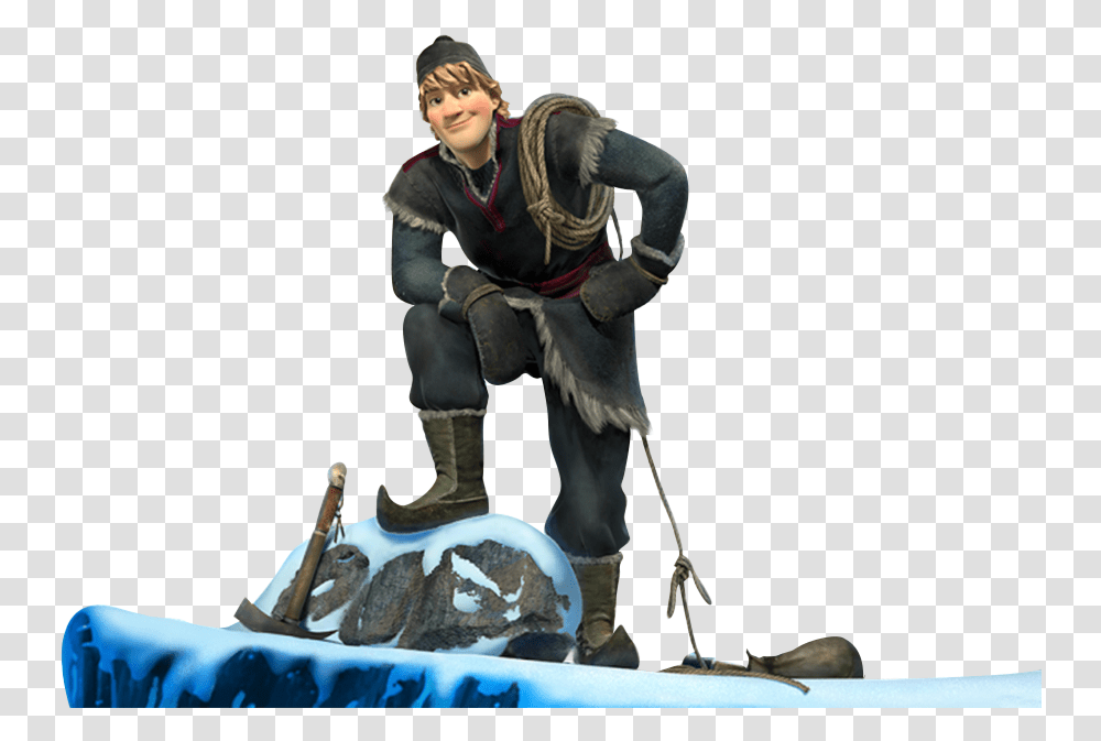 Kristoff From Frozen, Figurine, Person, People Transparent Png