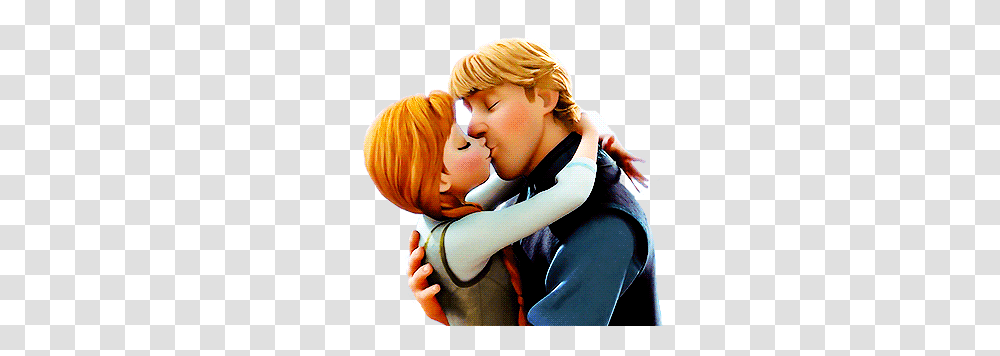 Kristoff Images Kristoff And Anna Wallpaper And Background Photos, Person, Human, Figurine, Hug Transparent Png