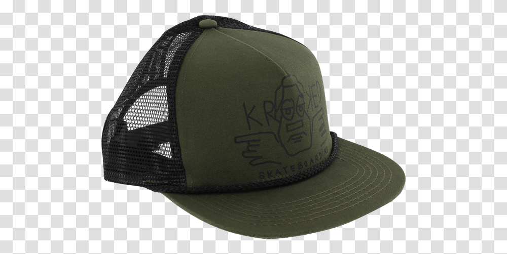 Krk Arketype Mesh Trucker Hat Adj Armylk Modern Skate Surf, Apparel, Baseball Cap, Cowboy Hat Transparent Png