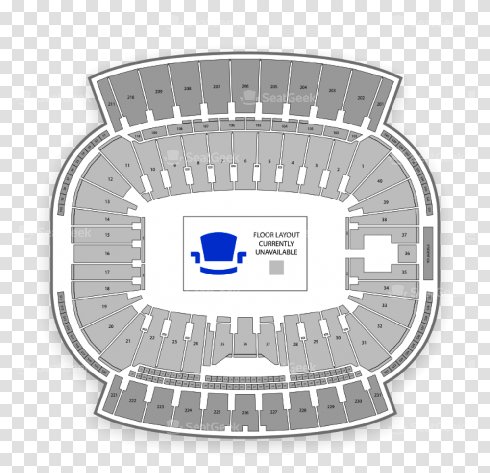 Kroger Field Kroger Field Seating Chart, Building, Arena, Clock Tower, Architecture Transparent Png