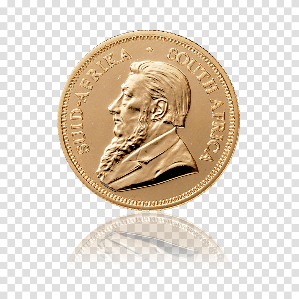 Krugerrand, Coin, Money, Gold, Person Transparent Png