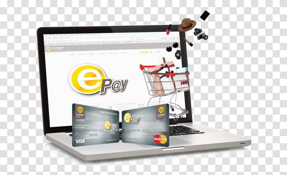 Krungsri Epay Card, Computer, Electronics, Pc, Computer Keyboard Transparent Png