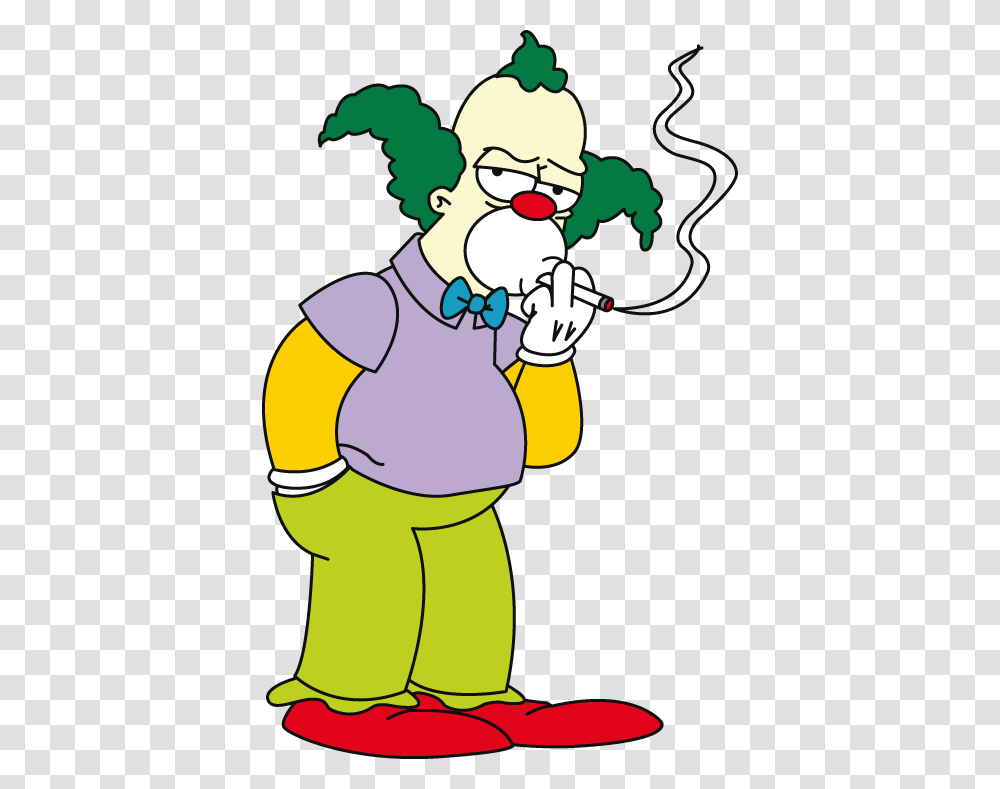 Krusty The Clown, Performer, Person, Human, Hair Transparent Png