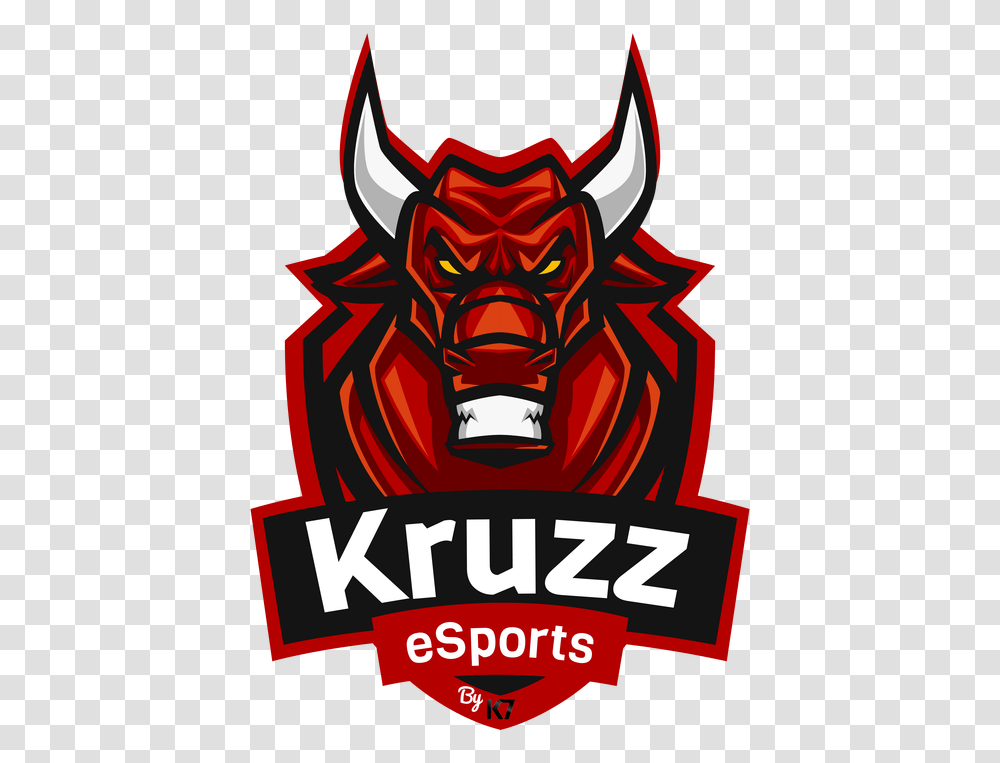 Kruzz K7 Gaming Bull Logo, Poster, Advertisement, Architecture, Building Transparent Png