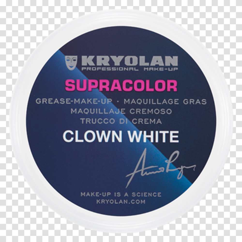 Kryolan 1082 Supracolor Circle, Label, Sticker, Paper Transparent Png