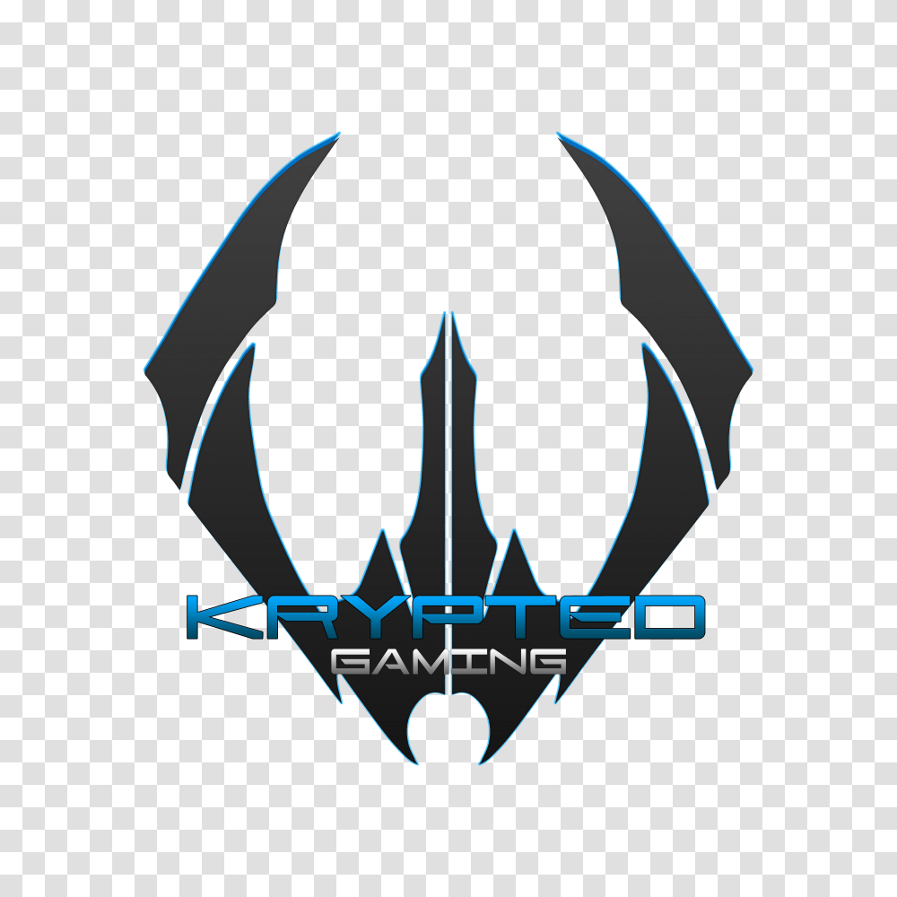 Krypted Gaming Logo Krypted Gaming, Emblem, Hook, Weapon Transparent Png