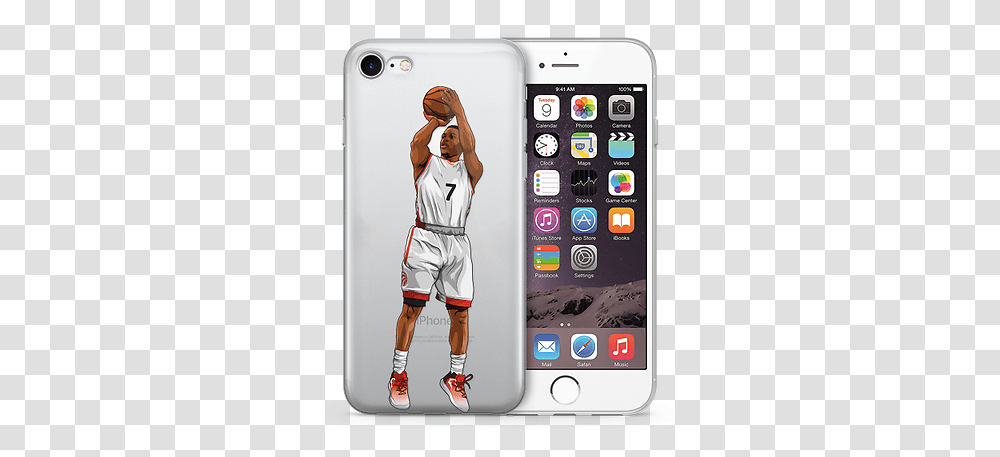 Kryptonite Kyle Lowry Iphone Case For Derrick Rose Phone Case, Mobile Phone, Electronics, Cell Phone, Person Transparent Png