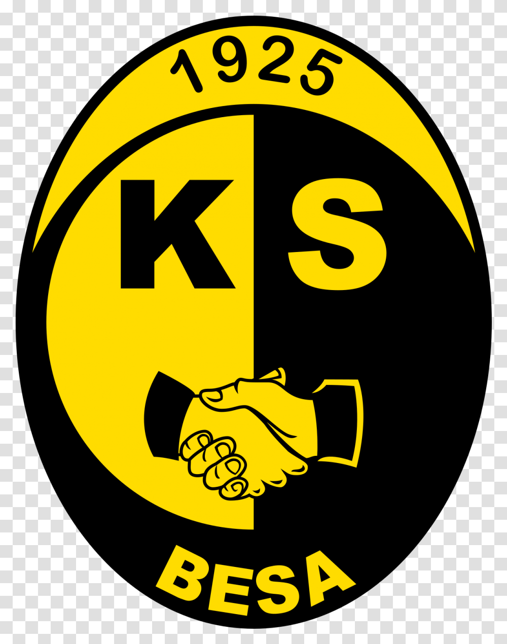 Ks Besa Kavaj Albania Football Team Logos Logo Besa Kavaje Logo, Hand, Text, Number, Symbol Transparent Png